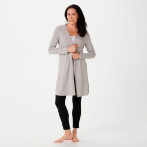 Soulgani Gray XL Post Yoga Long Cardigan